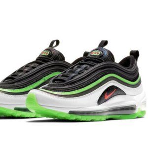 Nike Air Max 97 GS Black Green CI4427-001 Running